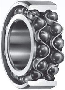 Koyo 3201 — catalogue photograph of the angular contact ball bearing family