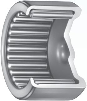 Koyo BK2016 — catalogue photograph of the needle roller bearing family